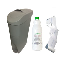 KIT Sanitary Waste Bins Ladies + Liners Feminine Hygiene Disposal Unit Sani bin