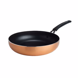 Ecolution Impressions Hammered Nonstick Frying Pan  Dishwasher Safe Cookware with Riveted Stainless Steel Handles  12-Inch  C ...