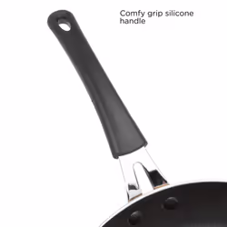 Ecolution Impressions Hammered Nonstick Frying Pan  Dishwasher Safe Cookware with Riveted Stainless Steel Handles  12-Inch  Copper