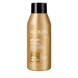 Redken All Soft Argan Oil Shampoo | For Dry / Brittle Hair | Provides Intense Softness and Shine | Travel Size | 1.7 Fl Oz