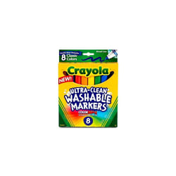 Crayola 587808 Classic Washable Marker 8 Count Markers