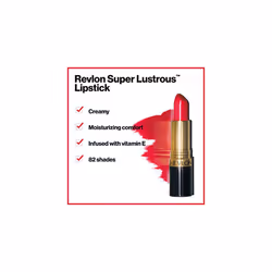 Revlon Super Lustrous Lipstick  High Impact Lipcolor with Moisturizing Creamy Formula  Infused with Vitamin E and Avocado Oil in Nude / Brown Pearl  C