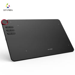 XP-PEN DECO03 Digital Drawing Tablet with 8192 Levels of Pressure Stylus, customizable Rotary Ring Shortcuts