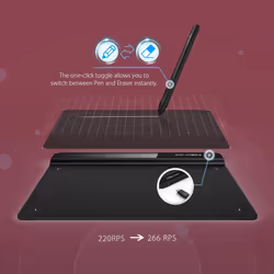XP-PEN G640 6x4 inch Drawing Tablet Digital Signature osu! with 8192 Graphics Battery-free stylus
