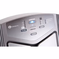 NaturoPure 7 in 1 Multiple Technologies Intelligent Air Purifier with HEPA & Active Carbon Filters, Removes Allergies, Dust, Pollen, Coverage 650 ftÂ²