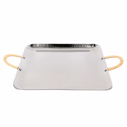 Stainless Steel Platter Tray Serving Plate Meat - 10"x10"
