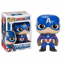 Funko POP Marvel: Captain America 3: Civil War Action Figure - Captain America