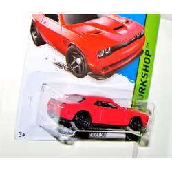 Hot Wheels 2015 HW Workshop Dodge Challenger SRT Hellcat Hell Cat Red