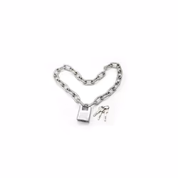 KINHARD 315 Inch Security Anti Theft Chain Lock 304 Stainless Steel Bike Lock Motorbike Chain Lock Heavy Chain and Padlock Ca ...