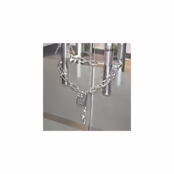 KINHARD 315 Inch Security Anti Theft Chain Lock 304 Stainless Steel Bike Lock Motorbike Chain Lock Heavy Chain and Padlock Can be Used to Lock Garages