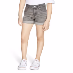 Levi's Girls' Girlfriend Fit Denim Shorty Shorts  Arya  4