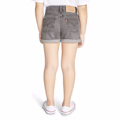 Levi's Girls' Girlfriend Fit Denim Shorty Shorts  Arya  14