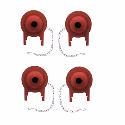 4 PACK Toto Toilet Flapper Replacement 3"""" Flapper For G-Max THU499S THU331S THU175S & 2021BP Models By Essential Value ...