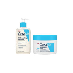 CeraVe SA Smoothing Cleanser 236ml + CeraVe SA Smoothing Cream 340g