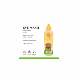 for Pets Dogs Natural Eye Wash with Saline Solution | Eye Wash Drops for Dogs Or Puppies | Eliminate Dirt and Debris from Dog Eyes with Dog Eye Rinse,
