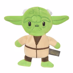 Star Wars for Pets Dog Toy Yoda 9 Inch Plush Flattie Dog Toy Medium Yoda Dog Toy for All Dogs and Every Day Play to Add to Do ...