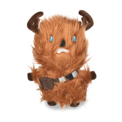 Star Wars Dog Toy Chewbacca Dog Toy for Holidays | Reindeer Chewbacca Squeaky Dog Toy Chew Toy | Holiday Dog Toy Plush Toys | 6 Inch Small Dog Toy  (F