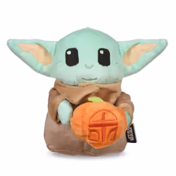 Star Wars for Pets Star Wars Halloween Grogu Pumpkin 6  Squeaky Plush Pet Toy Squeaky Toy | Star Wars Dog Toys  The Child | S ...