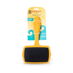 Burt's Bees for Pets Large Slicker Brush for Dogs with Thick or Curly Hair with Handle Made from 100% Ocean Bound Recycled Plastic | De-Shedding Dog B