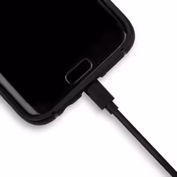 Veho Pebble USB-A to micro-USB Universal Charge and Sync 0.2m/0.7ft Cable – Black (VCL-001-M-20CM)