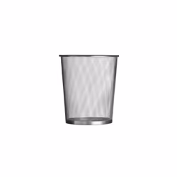 Housewares Large Mesh Waste Paper Bin Silver Bedroom Bin Small Bin Rubbish Bin Waste Bin Recycling Bin for Bedrooms 35 x 30 x ...