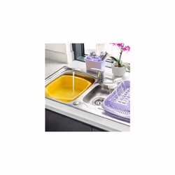 Large Yellow Rectangular Bowl, 9.5L 631895