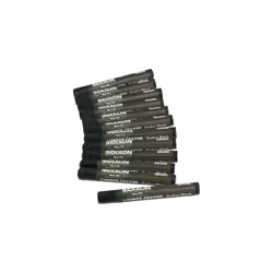 Dixon 49400 Lumber Crayons 4 1/2 x 1/2 Carbon Black Dozen