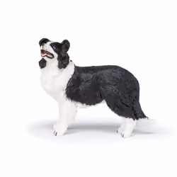 Papo - Hand-Painted - Figurine - Dogs ans Cats - Border Collie Figure-54008 - Collectible - for Children - Suitable for Boys and Girls - from 3 Years