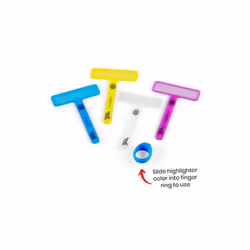 Learning Resources LRN91497 Finger Focus Highlighter Class Kit, Multi Color
