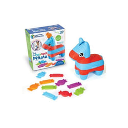 Learning Resources LRNLER9135 Pia the Fill & Spill Pinata, Multi Color - Pack of 4