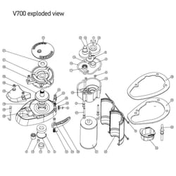 Lewmar 66000610 V700 Motor Kit