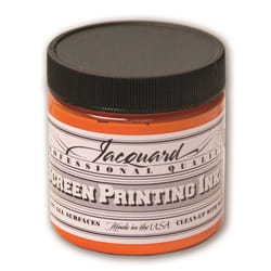 PROF SCRN PRNT INK 4OZ  ORANGE
