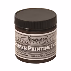 PROF SCRN PRNT INK 4OZ  BROWN