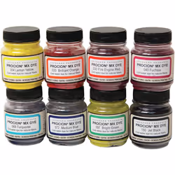 Jacquard Procion Mx Dye Set -8 Colors W/ Soda Ash