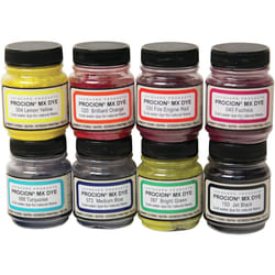 Jacquard Procion Mx Dye Set -8 Colors W/ Soda Ash