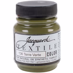 Jacquard Products Terreverte-Textile Color Paint Acrylic Multicolour