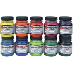 Jacquard - JAC801S Dye-Na-Flow Specialty Paint Set  2.25 Ounces  Assor