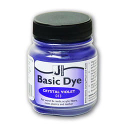 Jacquard Basic Dye .5oz - Crystal Violet - The Perfect Solution for Ha