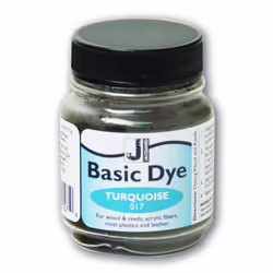 Jacquard Basic Dye .5oz - Turquoise - The Perfect Solution for Hard to