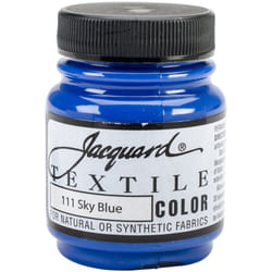 Jacquard Textile Color Fabric Paint 2.25oz-Sky Blue