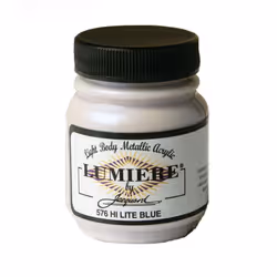 Jacquard Lumiere Metallic Acrylic Paint 2.25oz-Hi-Lite Blue