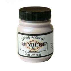 Jacquard Lumiere Metallic Acrylic Paint 2.25oz-Hi-Lite Blue