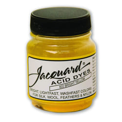 Jacquard Acid Dye - Bright Yellow - 1/2 Oz Net Wt - Acid Dye for Wool