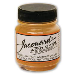 Jacquard Acid Dye - Pumpkin Orange - 1/2 Oz Net Wt - Acid Dye for Wool