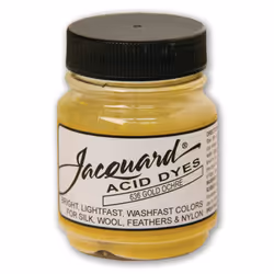 Jacquard Acid Dye - Gold Ochre - 1/2 Oz Net Wt - Acid Dye for Wool - S