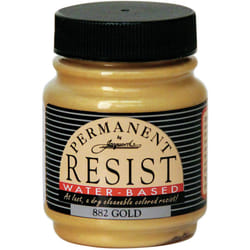 Permanent Water-Based Resist - 2.25 Ounce - Gold