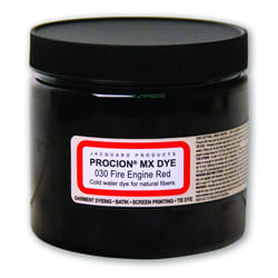 Jacquard Procion Mx Dye - Undisputed King of Tie Dye Powder - Fire Engine Red - 8 Oz - Cold Water Fiber Reactive Dye Made in USA