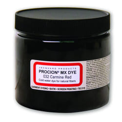 Jacquard Procion Mx Dye - Undisputed King of Tie Dye Powder - Carmine Red - 8 Oz - Cold Water Fiber Reactive Dye Made in USA