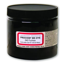 Jacquard Procion Mx Dye - Undisputed King of Tie Dye Powder - Fuchsia - 8 Oz - Cold Water Fiber Reactive Dye Made in USA