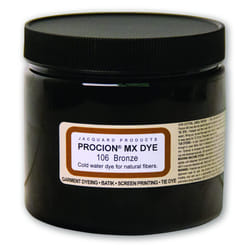 Jacquard Procion Mx Dye  Undisputed King of Tie Dye Powder  Bronze  8 Oz  Cold Water Fiber Reactive Dye Made in USA